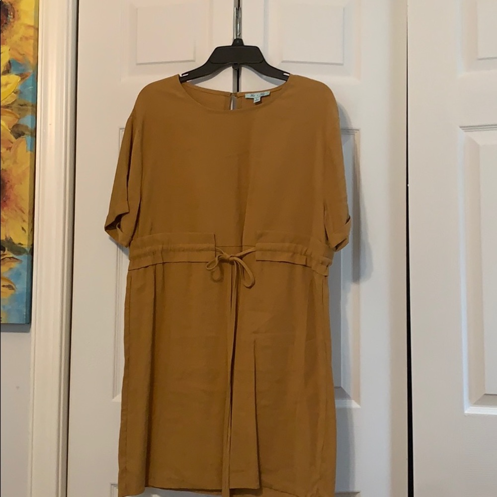 Yellow Midi Dress
